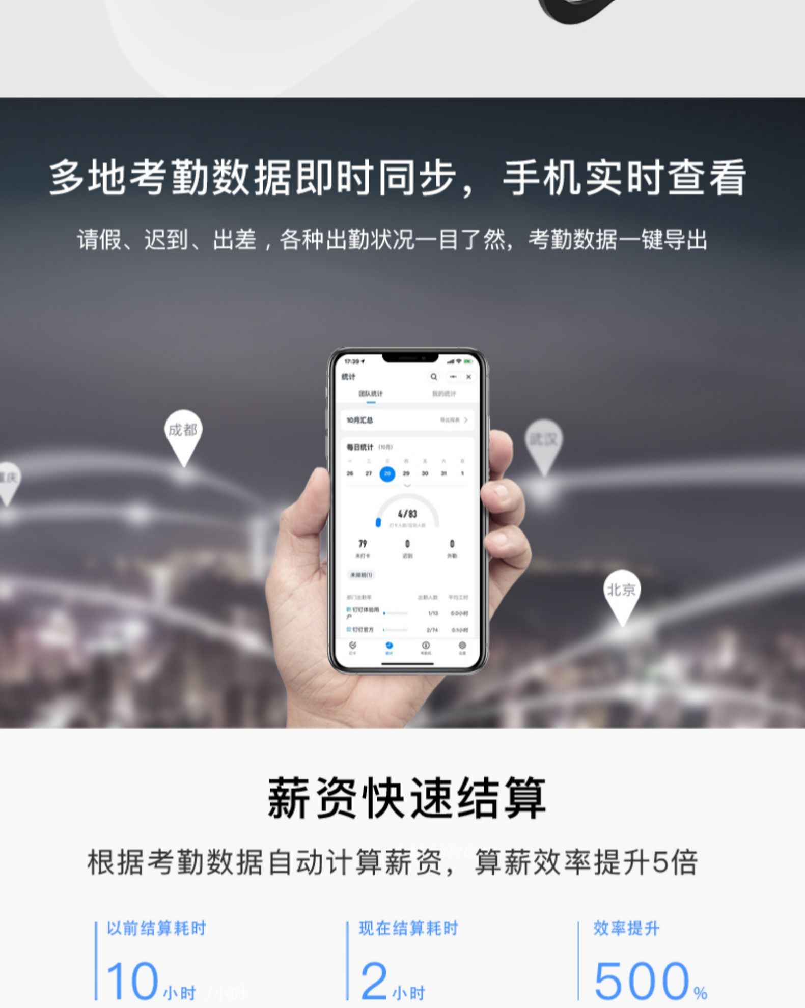 釘釘M1Xpro人臉識別考勤機(圖9)